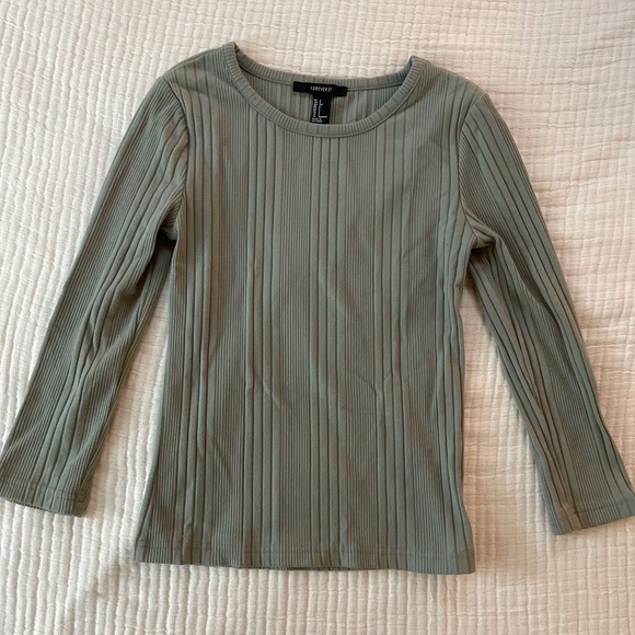 Forever 21 Ribbed Top - Picture 1 of 3